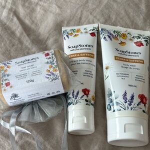 Cedar & Saffron Hand Soap Set